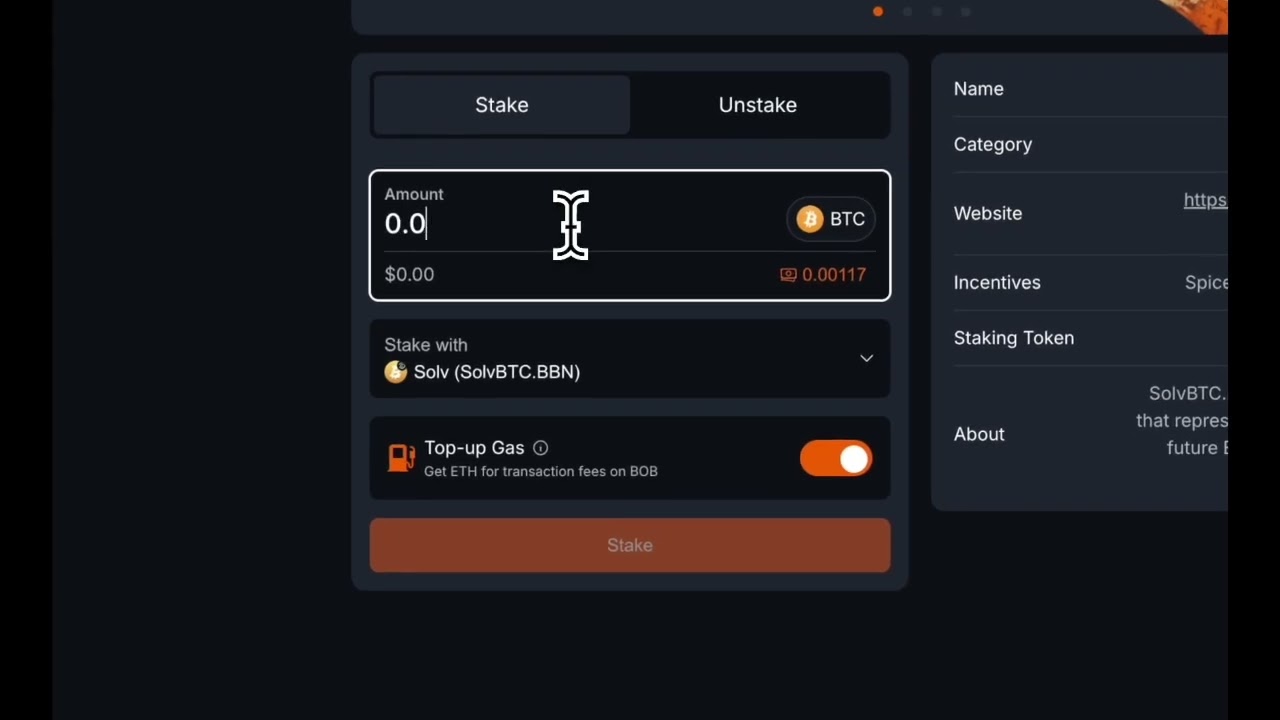 BOB Intract Quest Tutorial : 1-Click Stake with Solv Protocol, Bedrock and Pell Network
