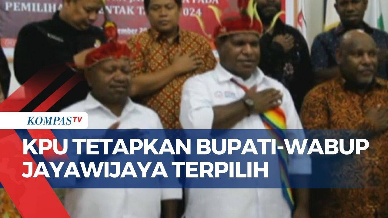 Rekapitulasi Selesai, KPU Tetapkan Athenius Murib-Ronny Elopere Bupati-Wabup Jayawijaya Terpilih