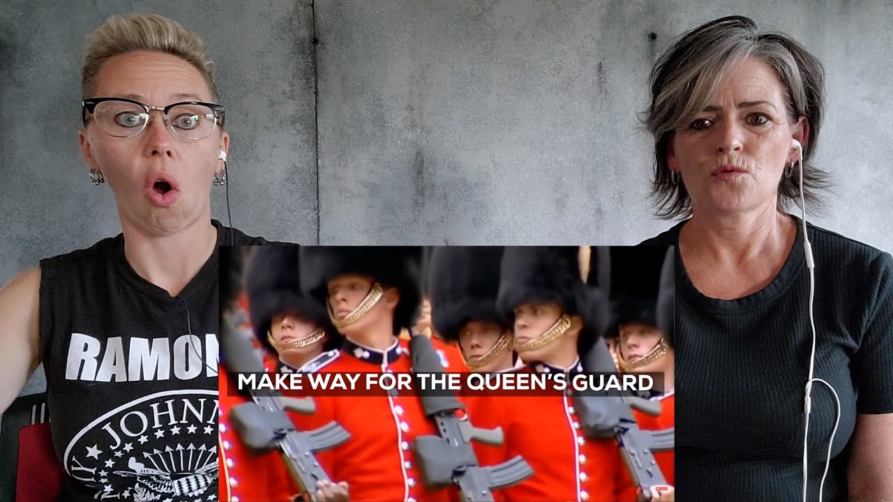 American Couple Reacts: United Kingdom: The Royal Guards! FIRST TIME REACTION! Don't Mess With Them!