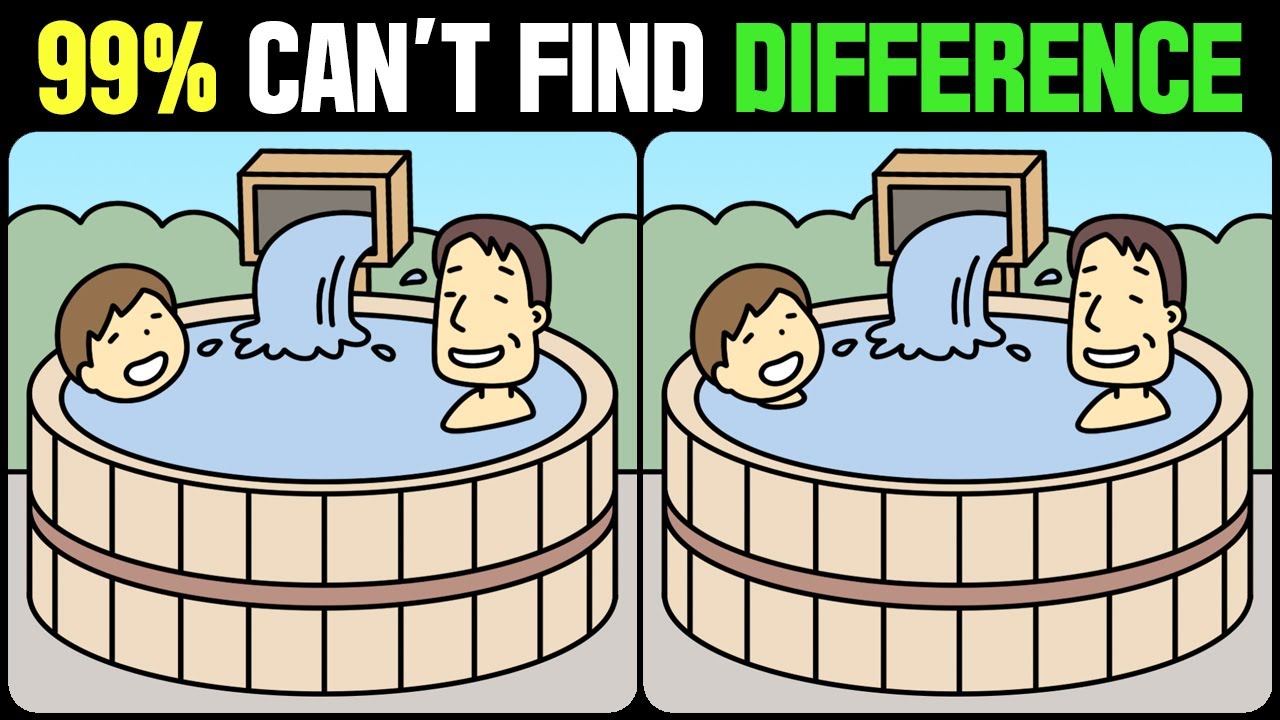 Spot The Difference : Only Genius Find Differences [ Find The Difference #552 ]