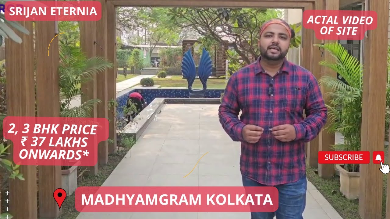 Srijan Eternia Madhyamgram Kolkata |☎+91-7604092445 | 2, 3 BHK Flats For Sale In Madhyamgram Kolkata