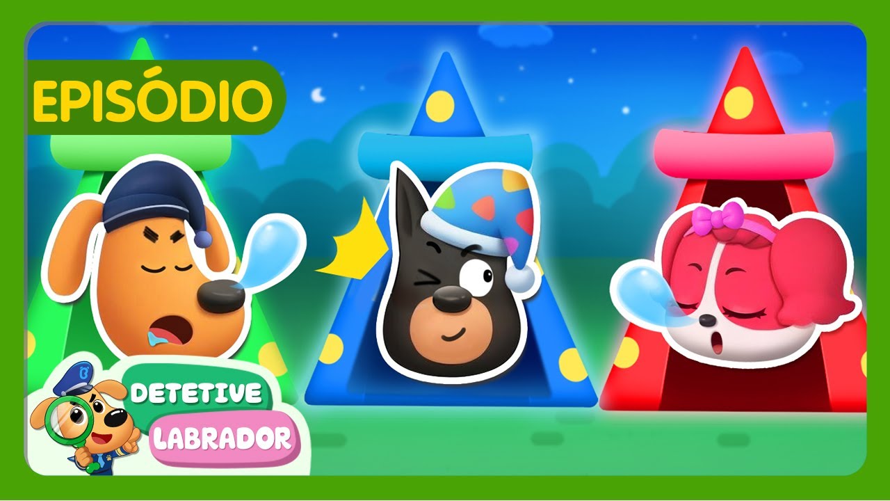 Acampamento 🏕️ Historinha Engra&ccedil;ada (Epis&oacute;dio 227) 📗 Desenho Animado 🔍 Detetive Labrador