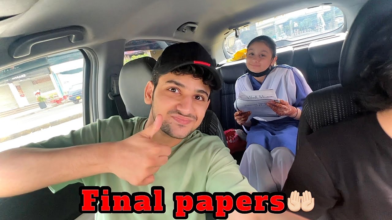 Fariha ky papers start 😳 ghumna band😅