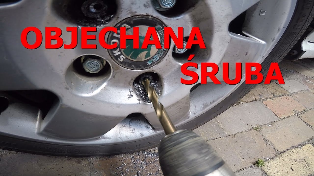 Objechana, zapieczona śruba w kole jak odkręcić/How to remove wheel bolts