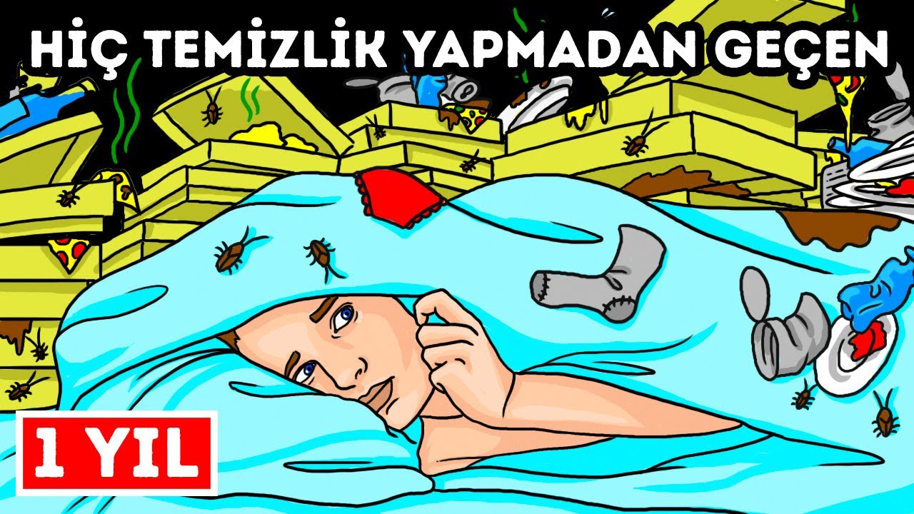 Bir Yıl Boyunca Evinizi Hiç Temizlemeseniz Neler Olurdu?