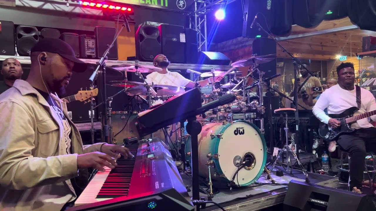 Sabu Satsha Makes them DW drums sing