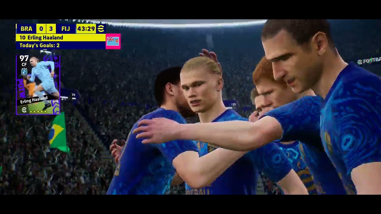 eFootball International Campaign Brazil vs Fiji
