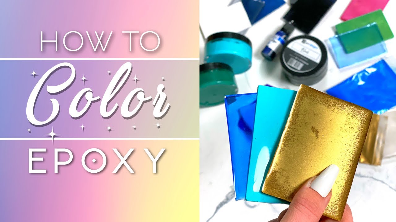 EPOXY RESIN COLORANTS - All you need to know about Pigment Paste, Dyes and Mica Powders!