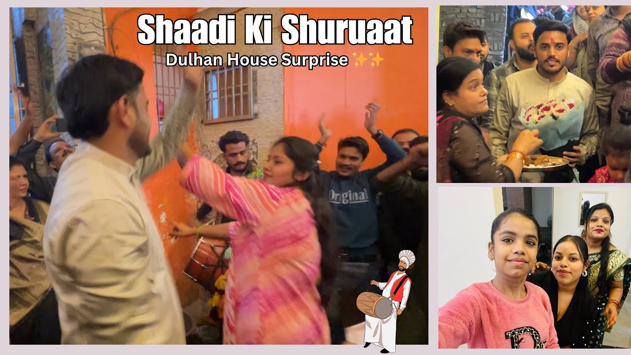 Cousin’s Wedding Begins | Dulhan House Visit + Dance & Dhol Masti 
