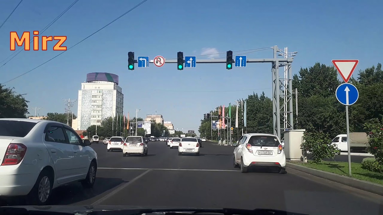 Ташкент, проспект Мустакиллик, Станция Хамида Алимжана, Максим Горький, Buyuk Ipak Yo'li Циалковская