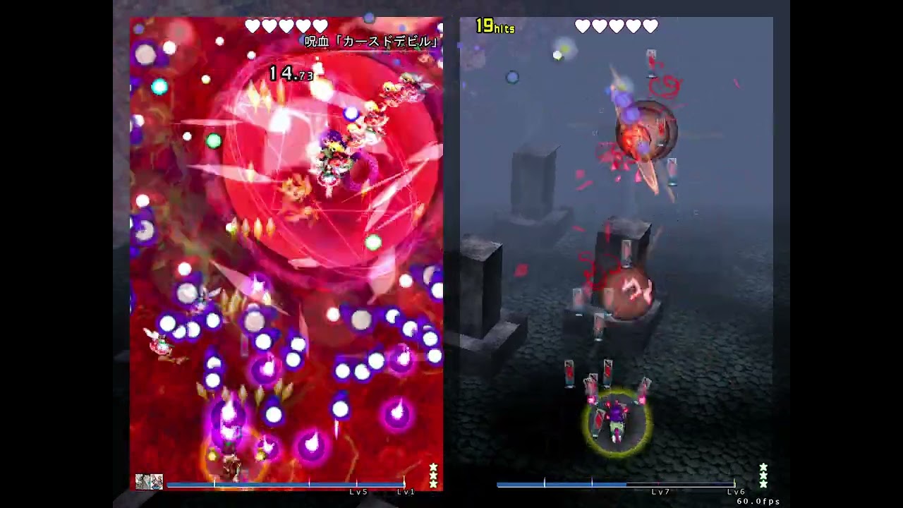 Touhou 19 Unfinished Dream of All Living Ghost - Lunatic Mamizou No Miss No Bomb