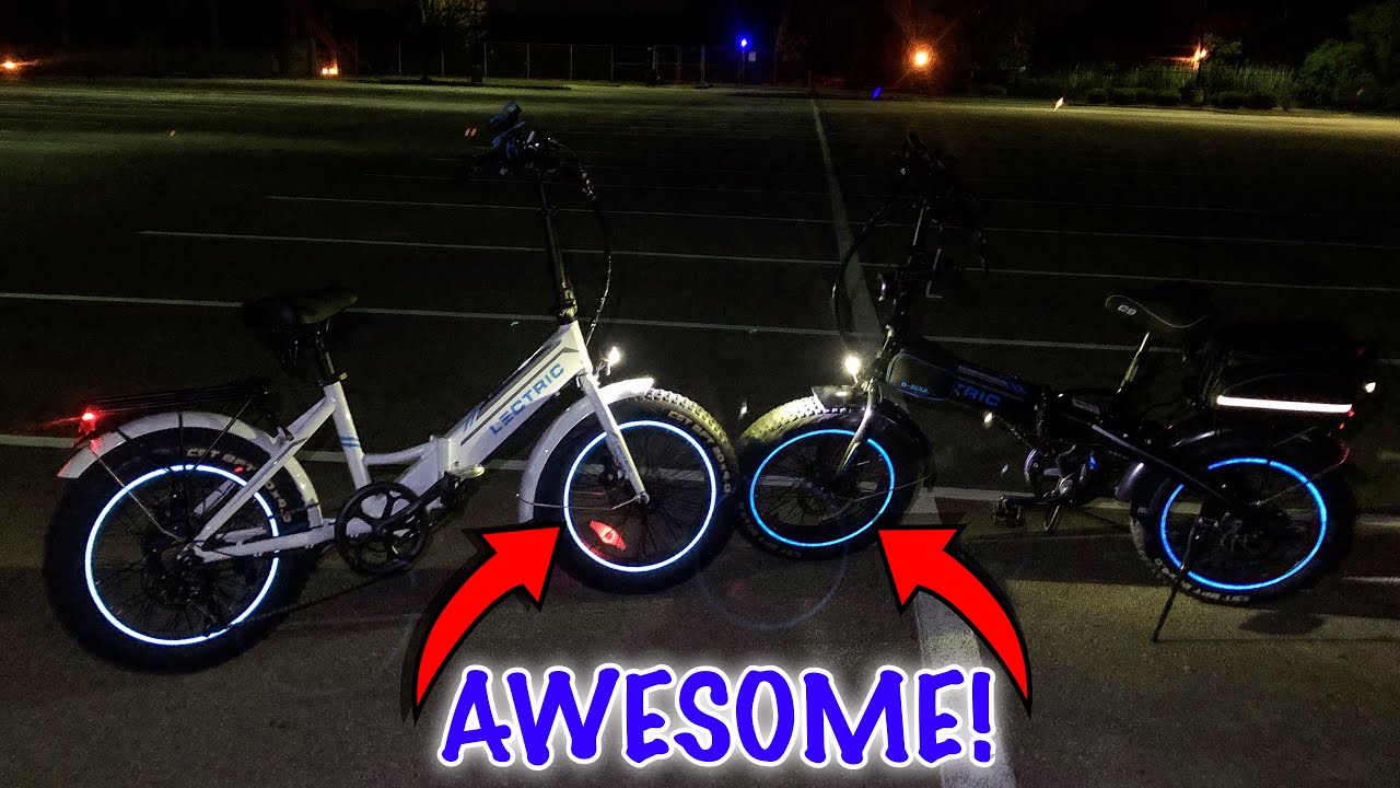 Ebike Rim Tape For Safety on my Lectric Xp Electric Bike ~ Custom Taylor High Visibility Rim Strips!