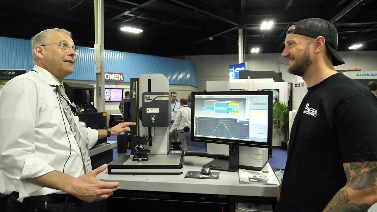 Visiting ZOLLER booth at Eastec
