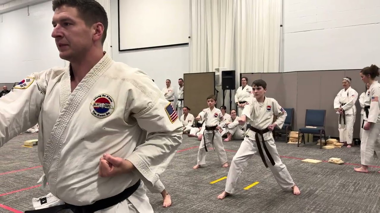 Blue Wave Forever Martial Arts Demonstration - Chung Do Association Winter Tournament 2026