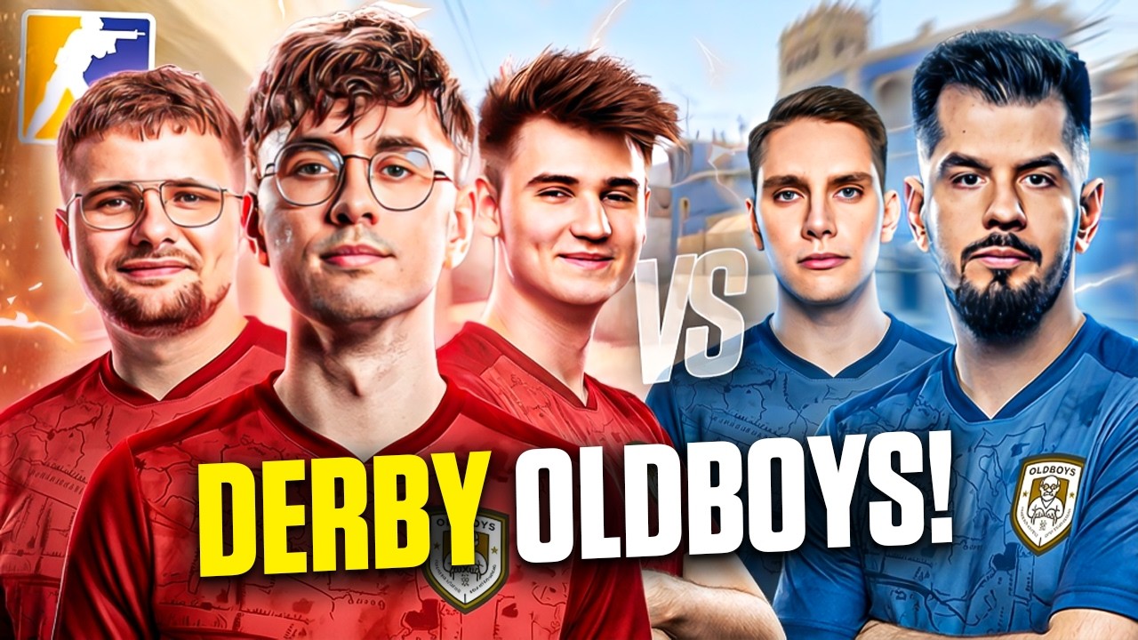 WIELKIE DERBY OLDBOYS W CS2! (TOM & GOOFY & HADES vs RALLEN & MICHU)