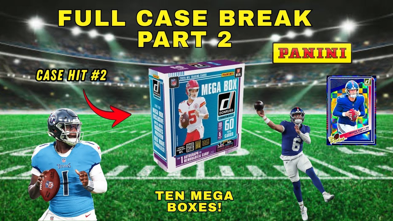 Полный кейс мегабоксов Donruss (Часть 2) | Еще один кейс с хитами?!