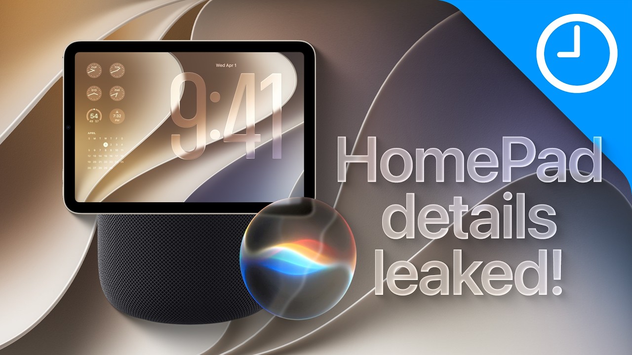 Произошла утечка Apple HomePad&hellip; По сути, это гигантские Apple Watch