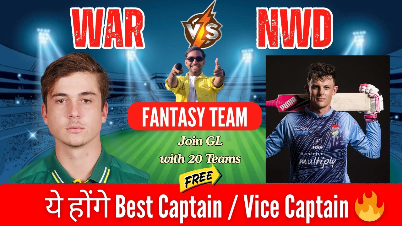 WAR vs NWD Dream11 Prediction | Warriors vs North West Dragons 13th ODI | GL & SL Teams