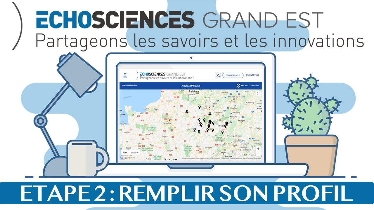 Echosciences Grand Est #2 - Mettre à jour son profil