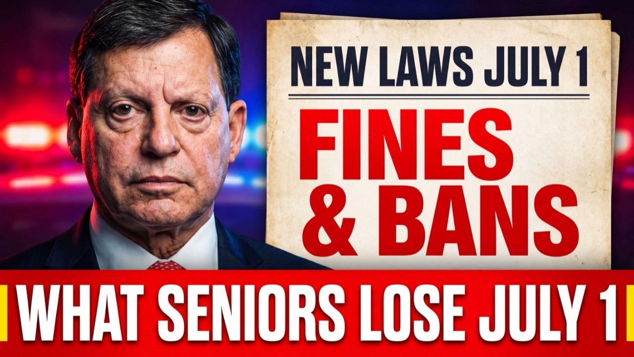 ⚠️ WARNING FOR SENIORS: New Fines, Bans & Penalties Hitting July 1, 2026 &mdash; Are You Prepared?