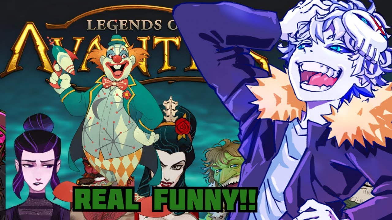 Nux reacts to Chuckles the Clown from Legends of Avantris DnD!!!