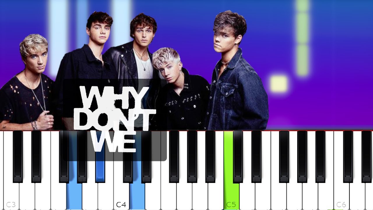 Why Don't We - Grey | Piano Tutorial + sheet music