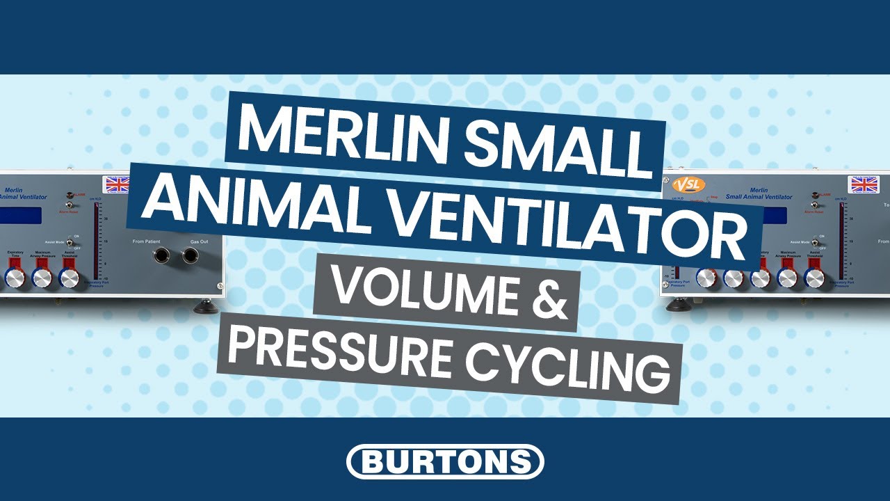 Merlin Small Animal Ventilator - Volume and Pressure Cycling