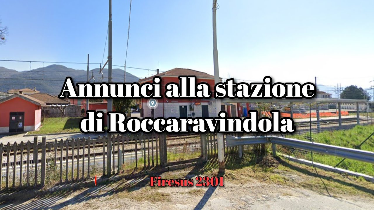 Annunci alla stazione di Roccaravindola