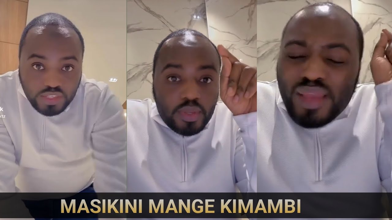 UKWELI WABAINIKA MANGE KIMAMBI YAMKUTA MAZITO AKIWA NYUMBANI KWAKE