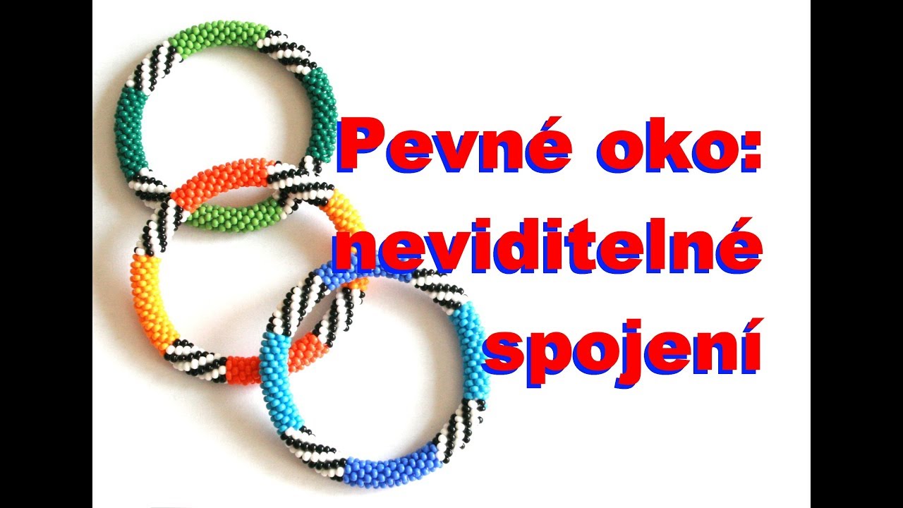 Pevné oko: neviditelné spojení / Slip(single) stitch: invisible join