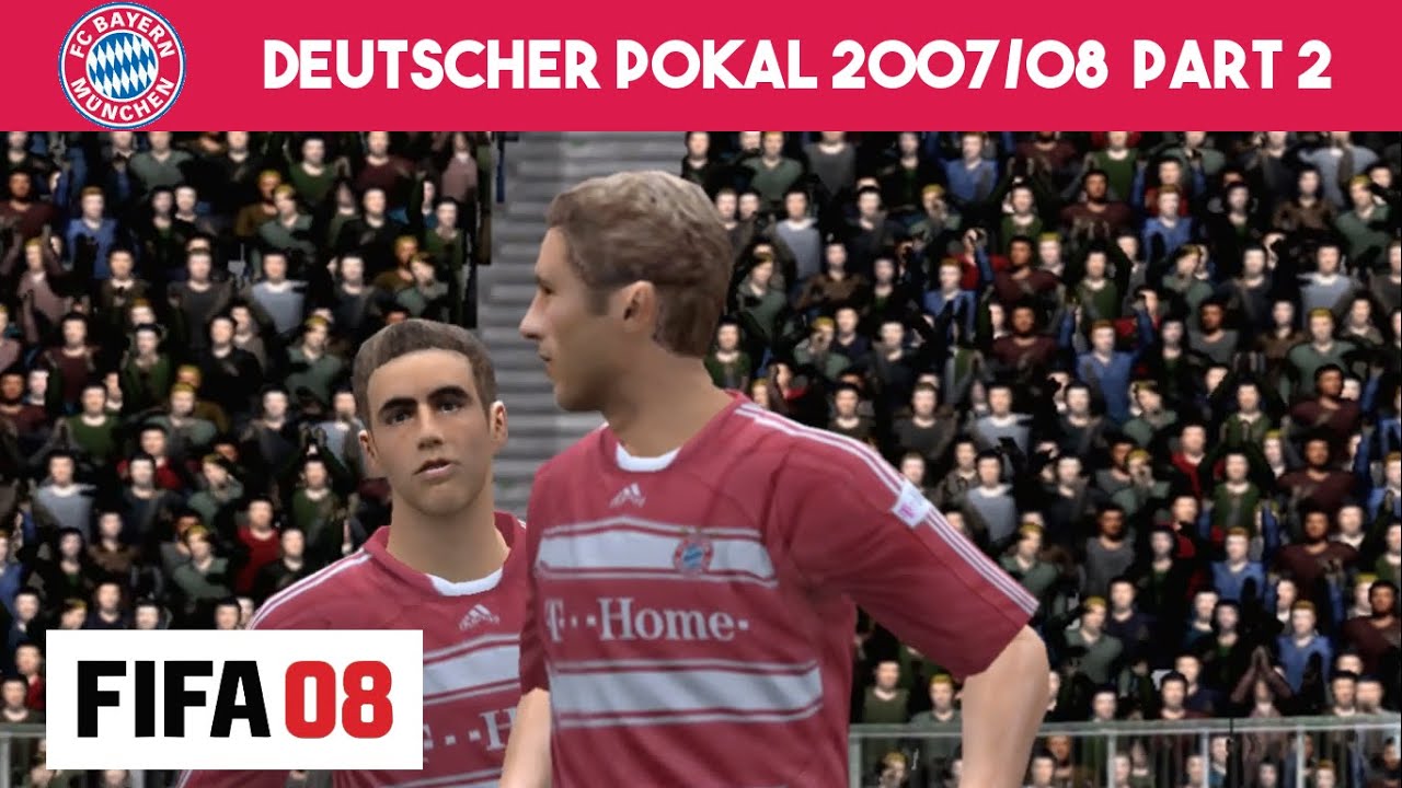 FIFA 08 - Deutscher Pokal 2007/08 - Bayern Munich x Eintracht Frankfurt