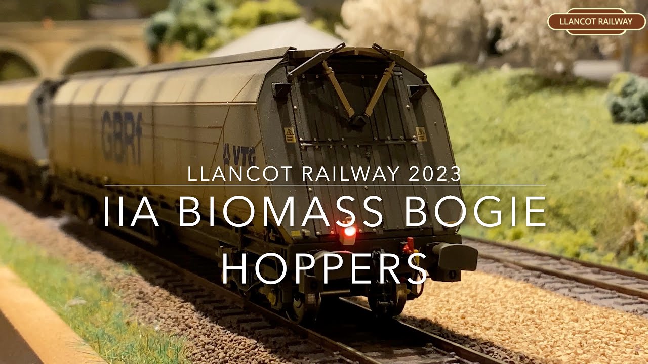 IIA Biomass Bogie Hoppers - Llancot Railway