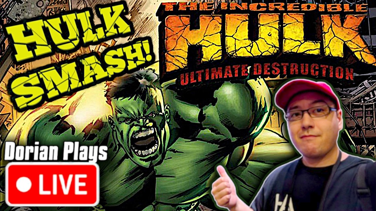 Vertical/Shorts First Time on OG Xbox! Night 1 Marvel's The Incredible Hulk: Ultimate Destruction