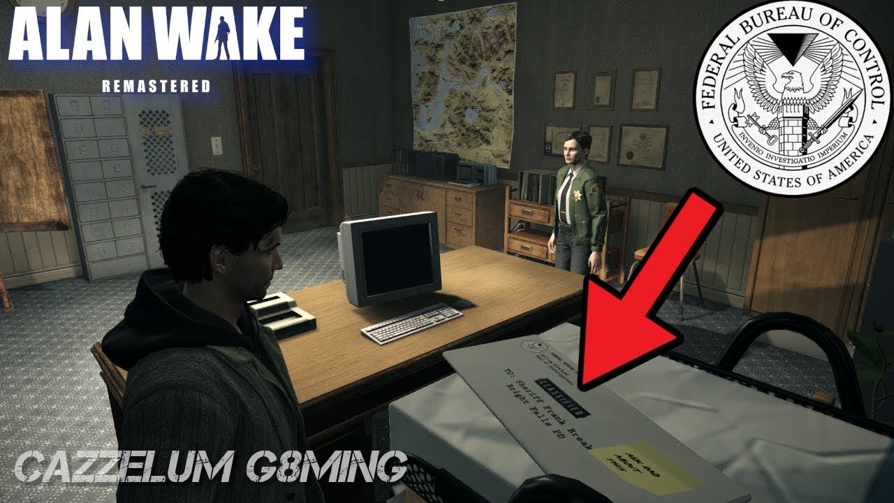 Alan Wake Remastered Control Easter Egg