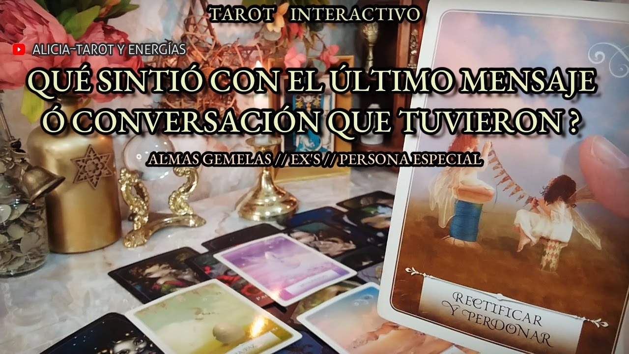 ✨Qué Sintió Con El Último Mensaje 💌 ó Conversacion que Tuvieron 🗣? Descúbrelo Aquí 🔮 #tarot  ✨