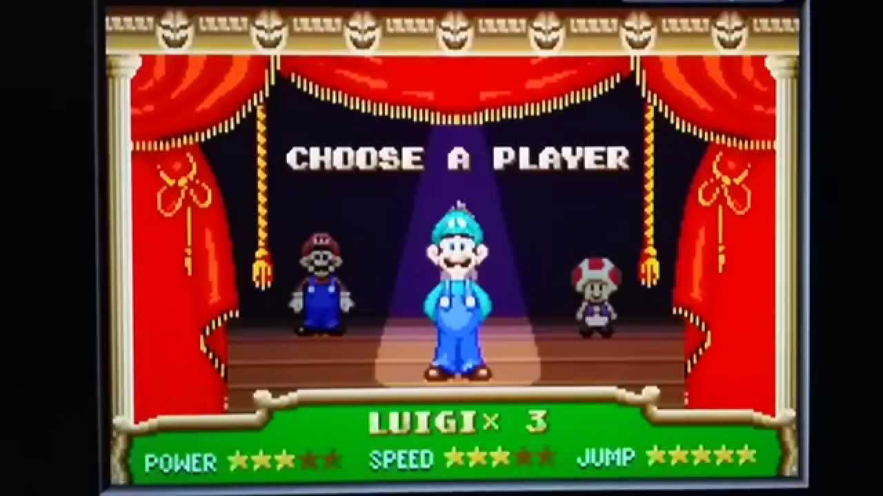 Super Mario Advance Gameplay Test