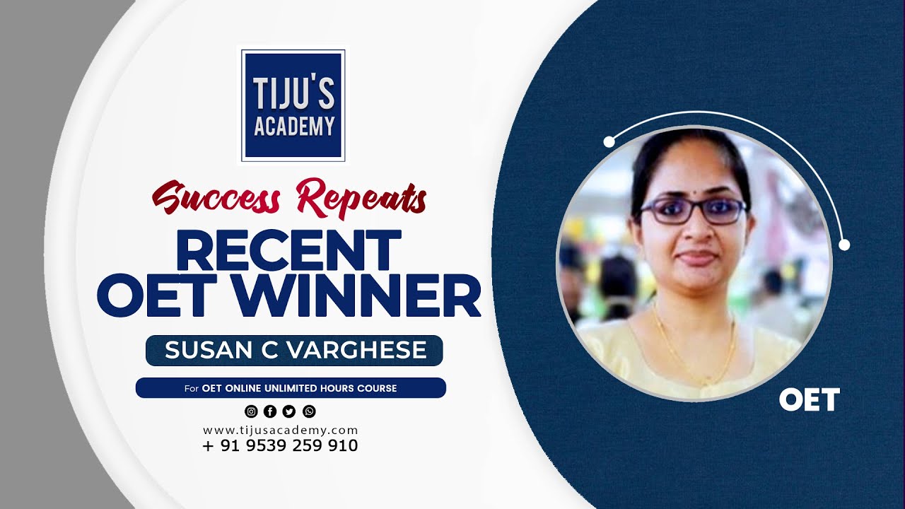 Recent OET Winner | Best Oet Coaching Institute near me