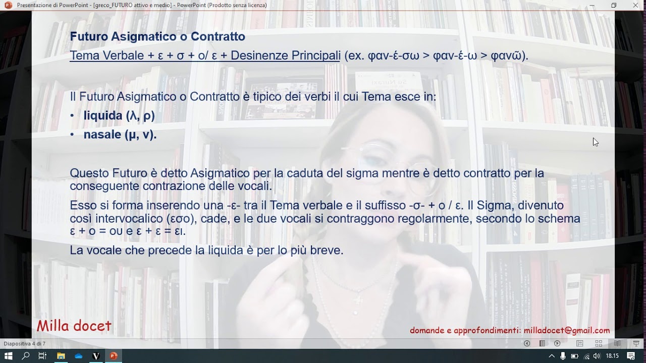 greco Futuro attivo e medio