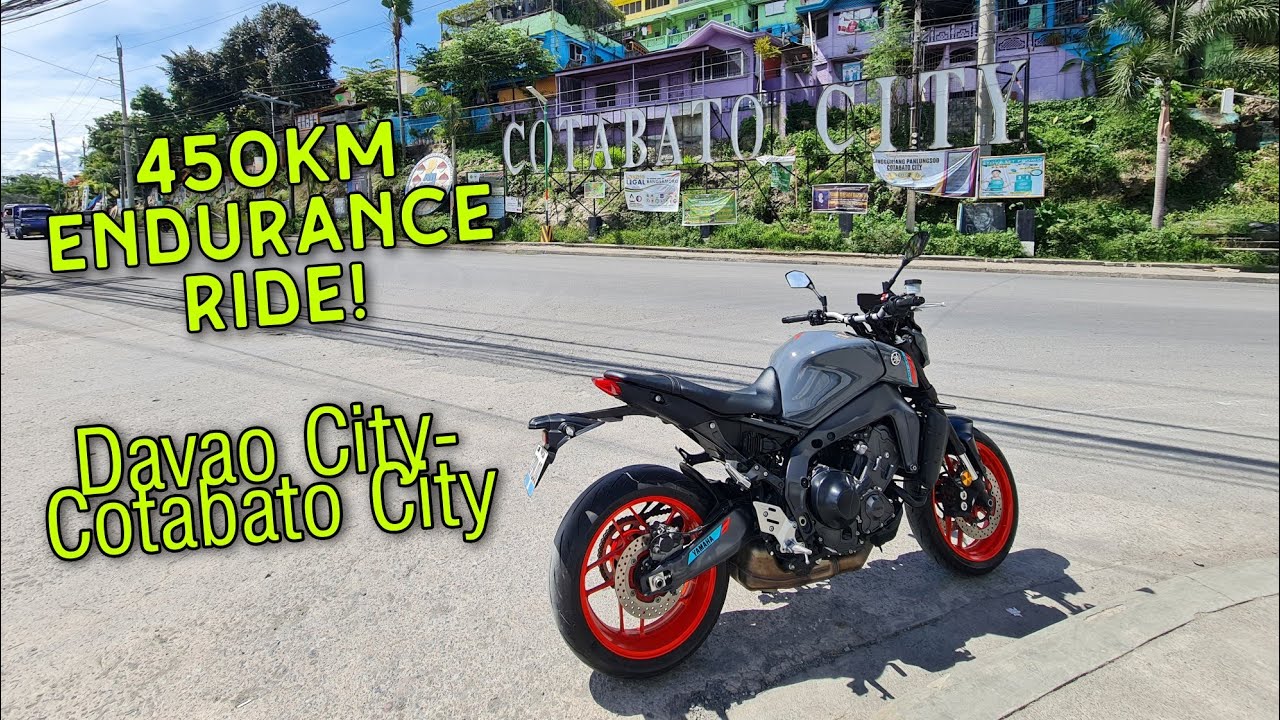 450km Endurance Ride Balikan Davao City to Cotabato City with #yamaha #mt09