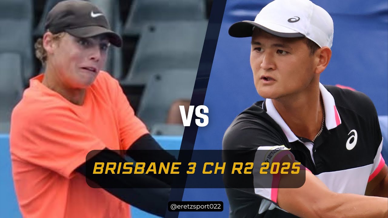 Brisbane Challenger 2025 R2: Cruz Hewitt [WC] vs. Tung-Lin Wu [Q] Extended Highlights
