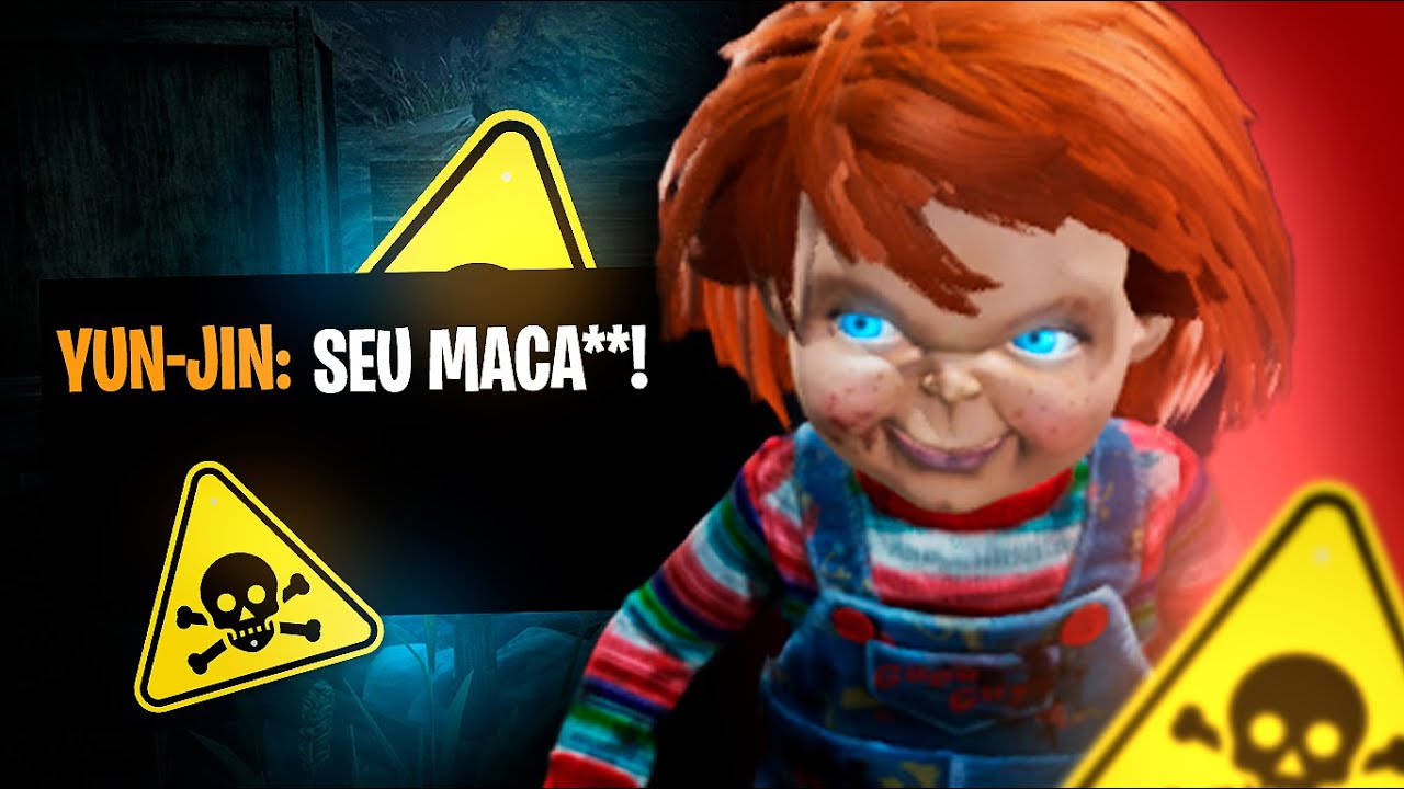 AMASSEI um RACISTA no SENDO TÓXICO de CHUCKY | Dead by Daylight