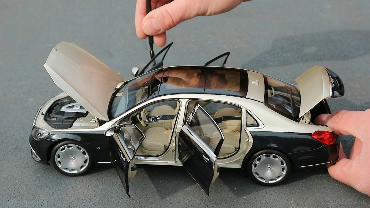 1:18 Mercedes-Maybach S650 X222 2019 - Norev Dealer Edition [Unboxing]