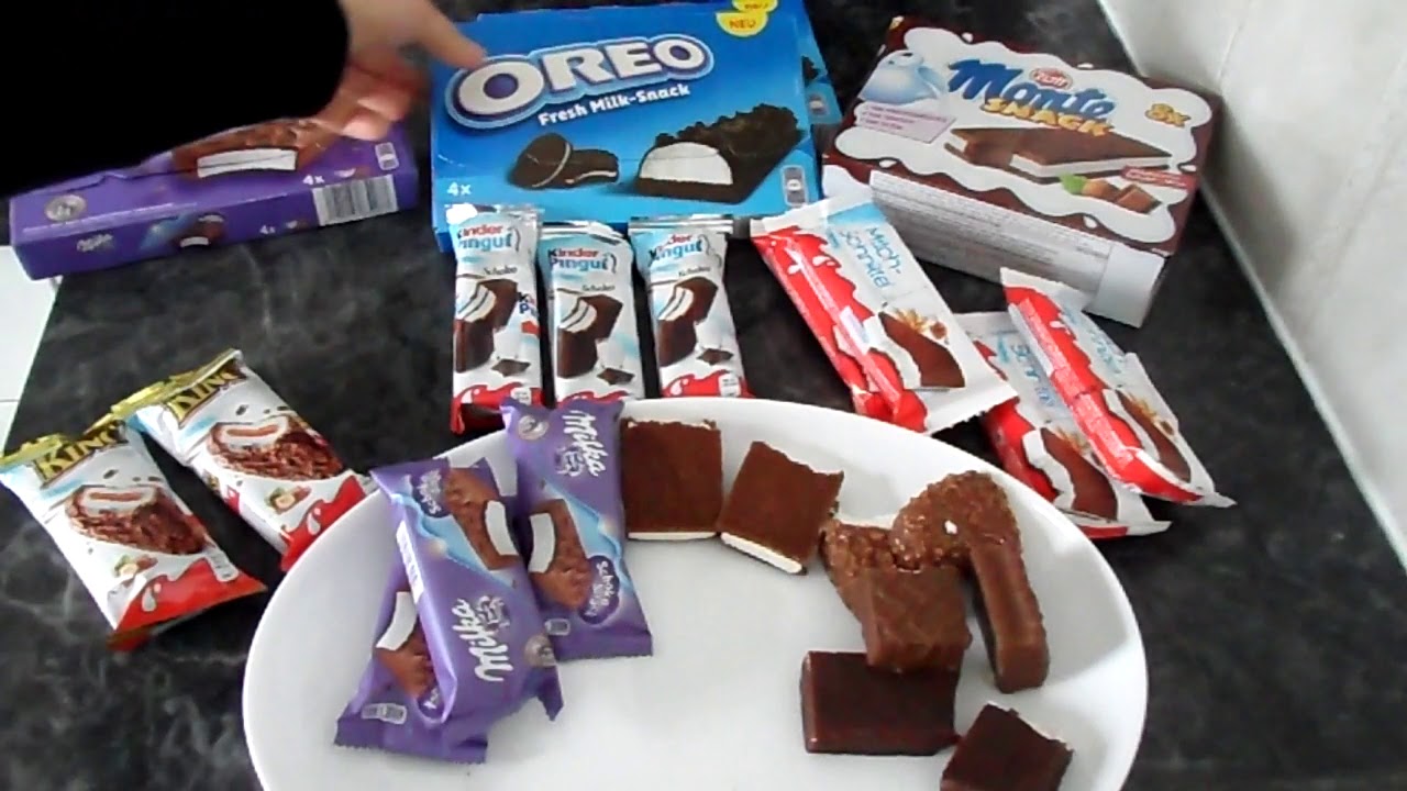 Jede Menge Kinder Snacks
