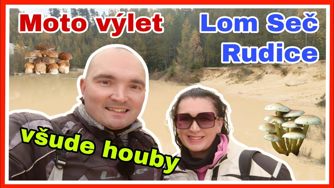 Moto výlet do lomu Seč v Rudici | Krásné místo plné hub