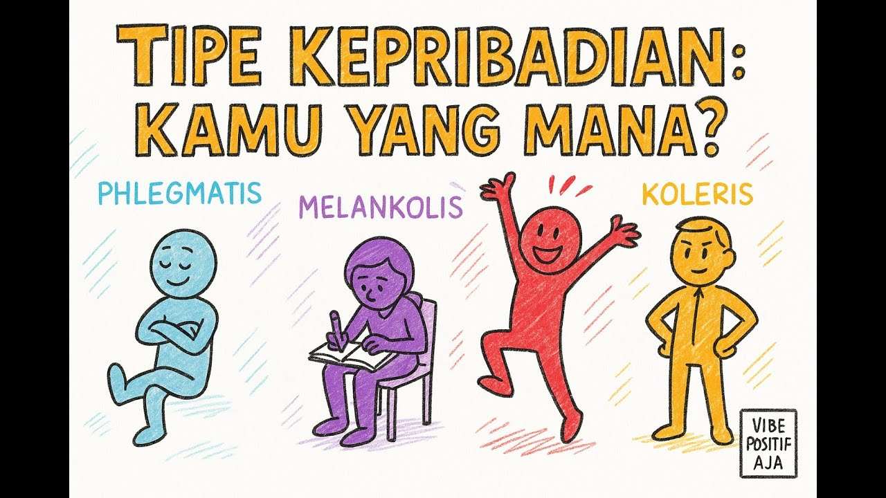 Kenali Tipe Kepribadianmu! Phlegmatis, Melankolis, Sanguinis, atau Koleris? 🔍✨