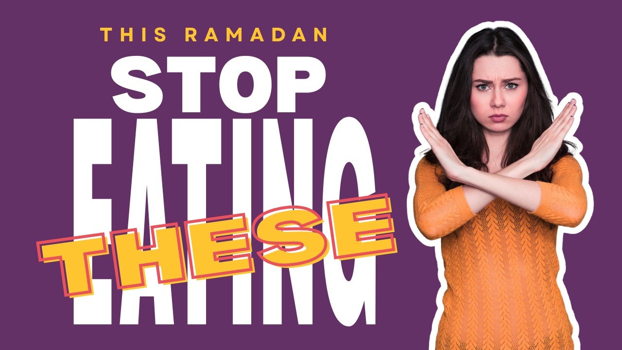 Ramadan Suhoor Survival Guide: 3 Foods to AVOID! 🚫