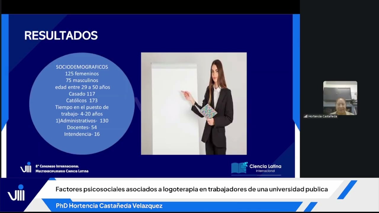 Factores psicosociales asociados a logoterapia en trabajadores de una universidad publica