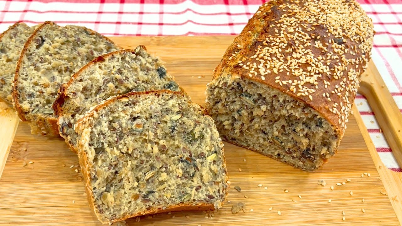 🍀Integralni Hleb🍞Pun zdravih semeniki 💪Savr&scaron;eno Mekan i Zdrav✨