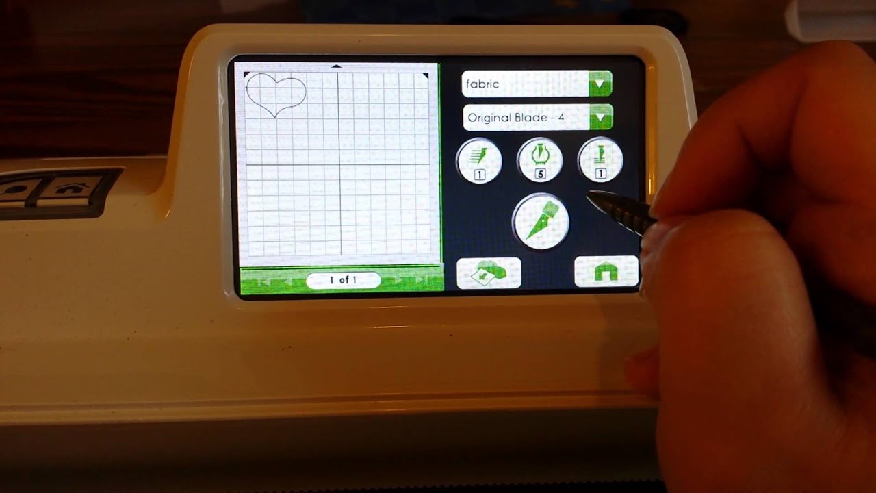 How to cut fabric using the Cricut Expression 2