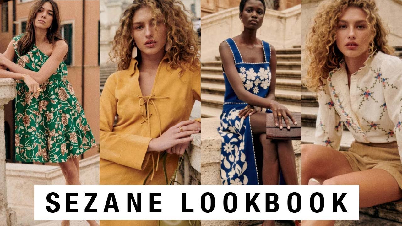 SEZANE lookbook review Pre-Spring 2024 Rome Italy collection